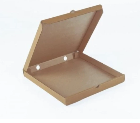 Коробка для пиццы 250*250*40 мм (бурая)
